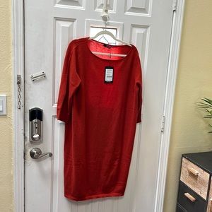 Cashmere sweater dress